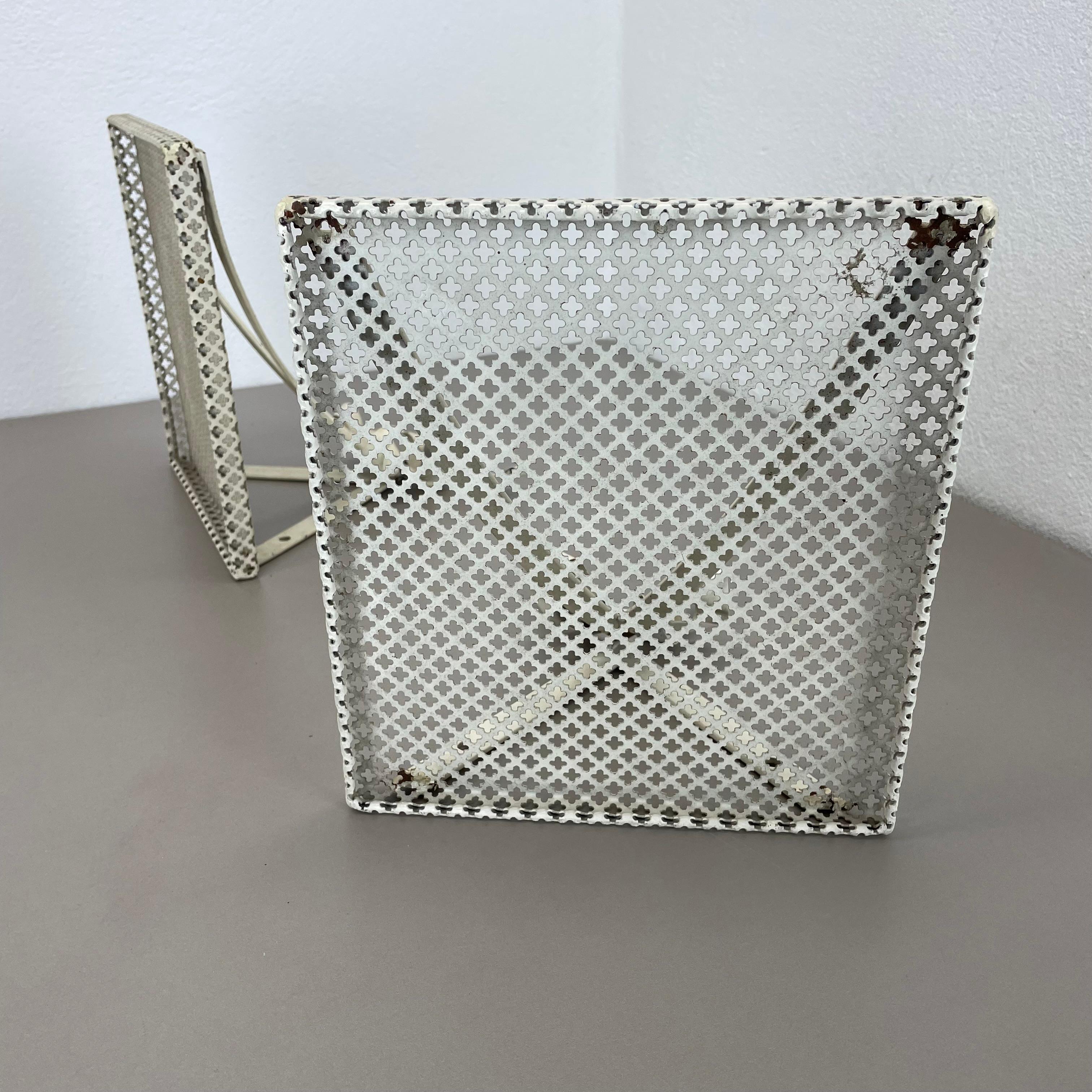Metallo set di 2 bacheche da parete in metallo 