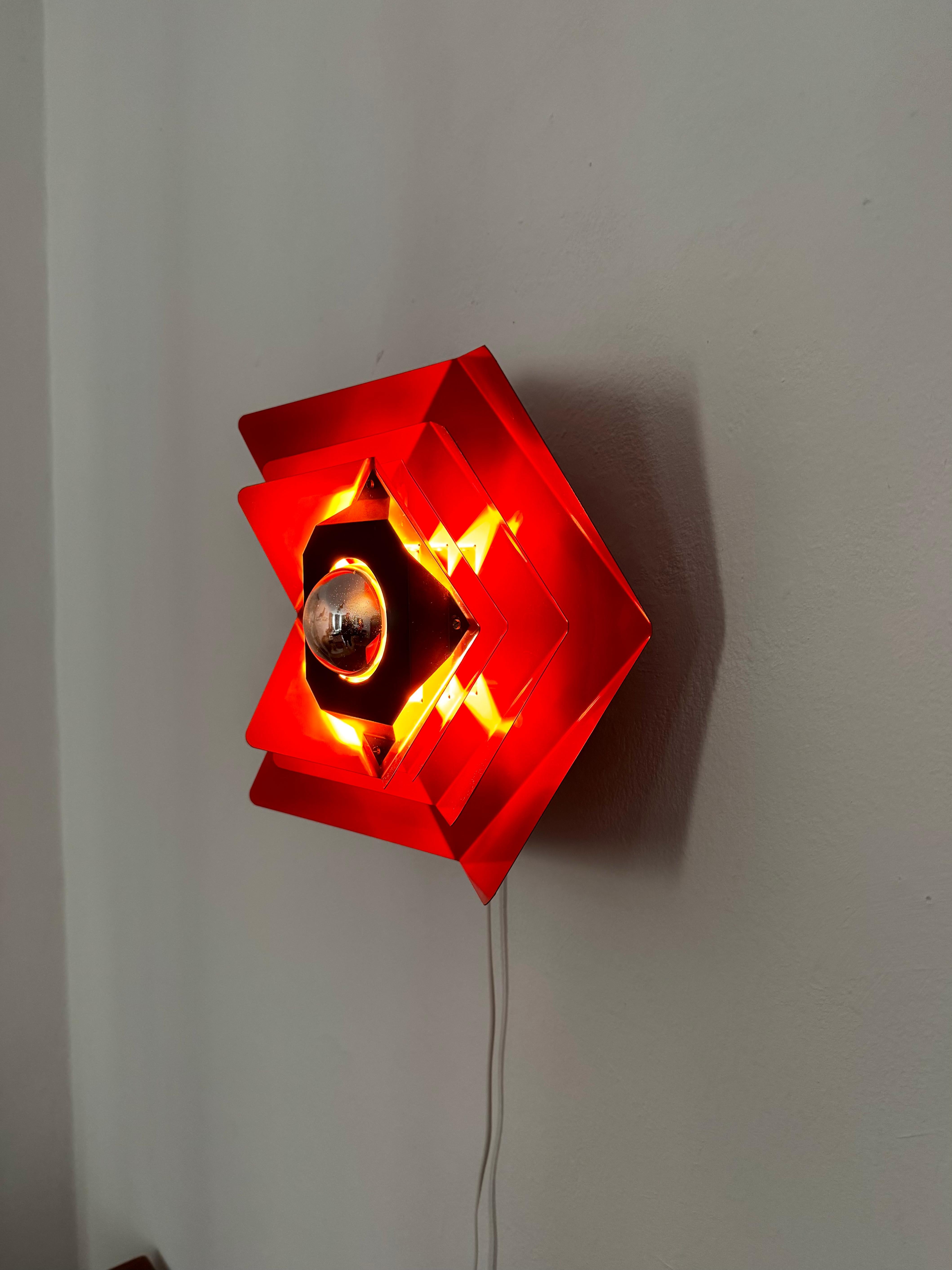 Set of 2 Metal Wall Lamps by Bito For Sale 5