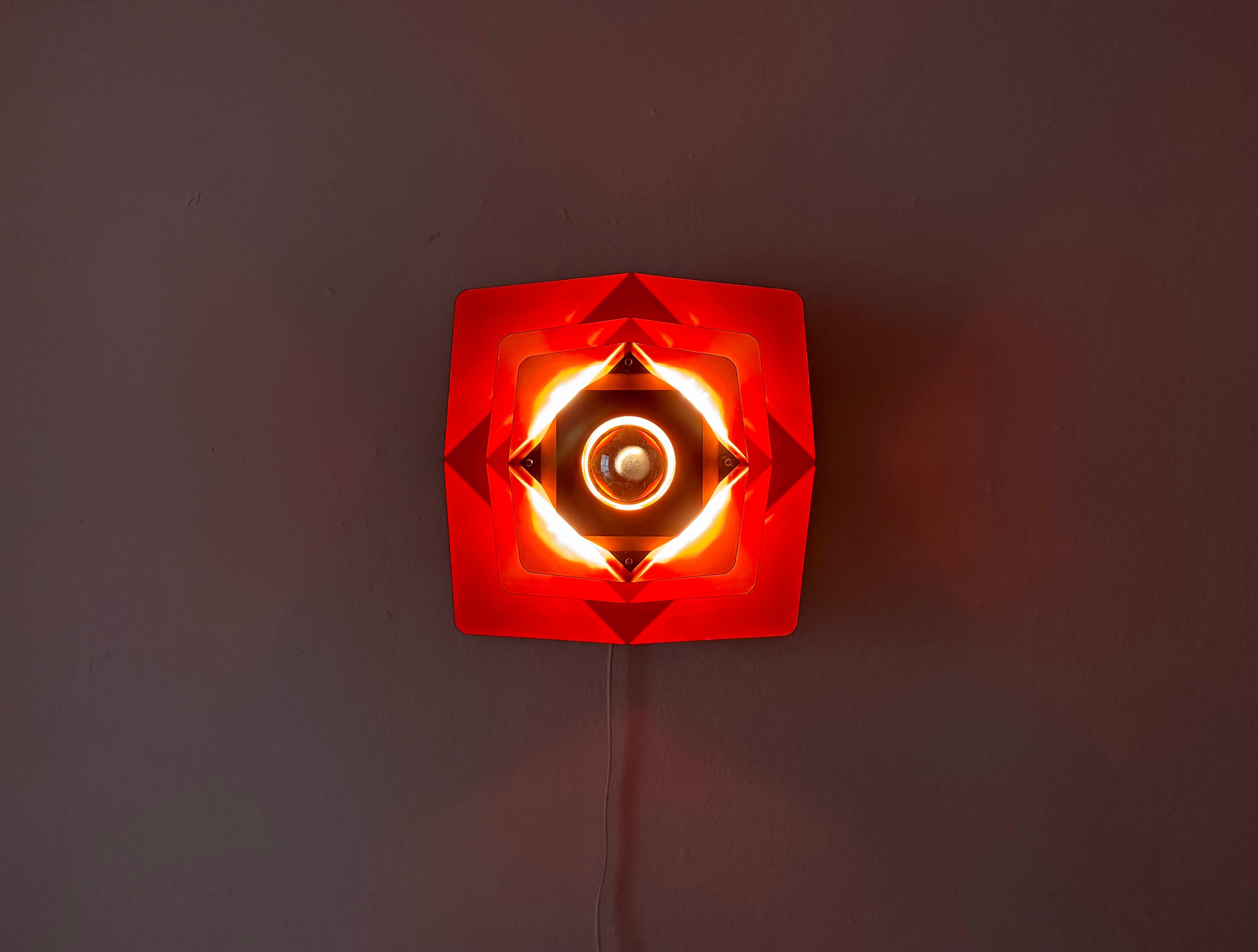 Set of 2 Metal Wall Lamps by Bito For Sale 1