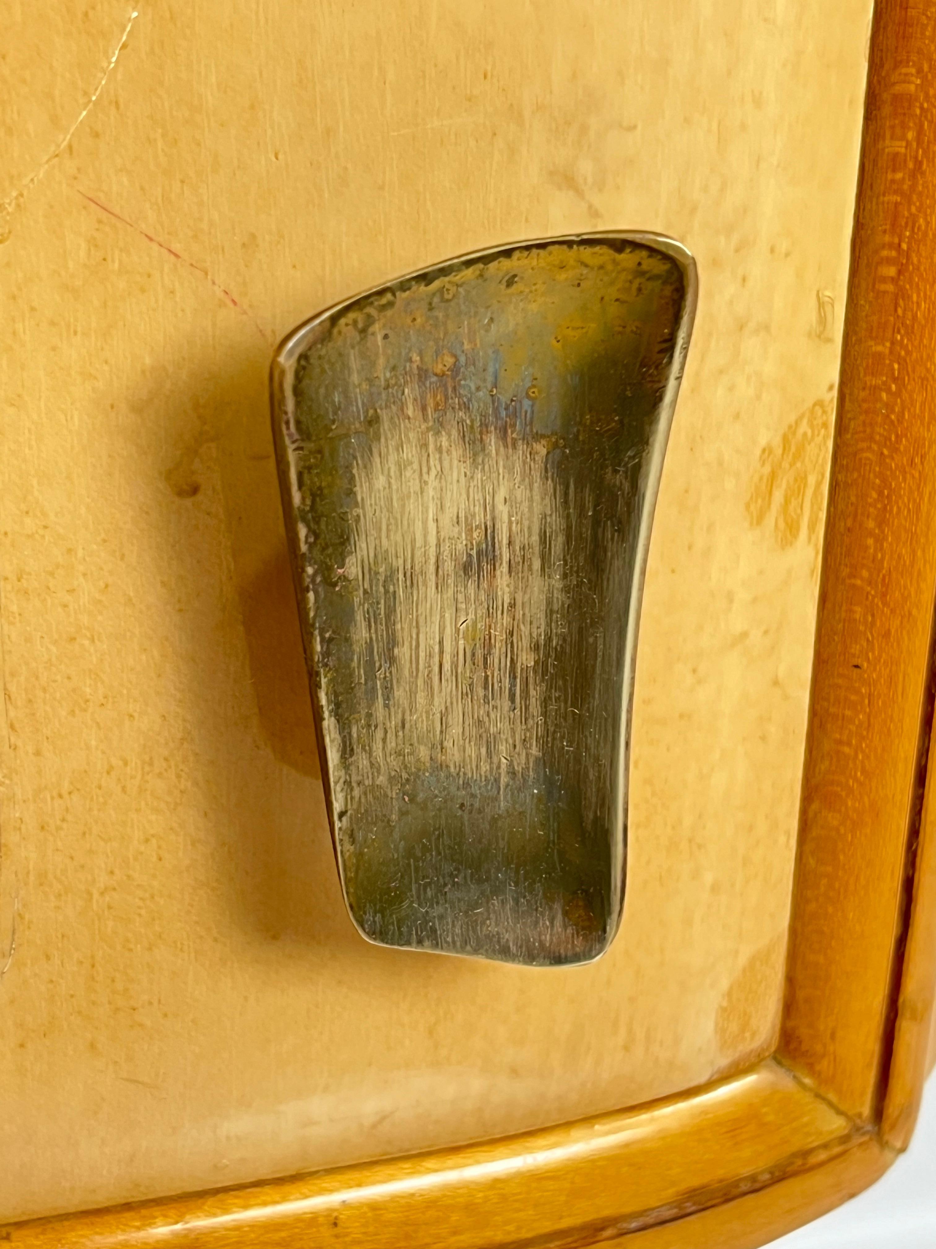 Ensemble de 2 tables de chevet du milieu du siècle attribuées à Vittorio Dassi 1959 en vente 7