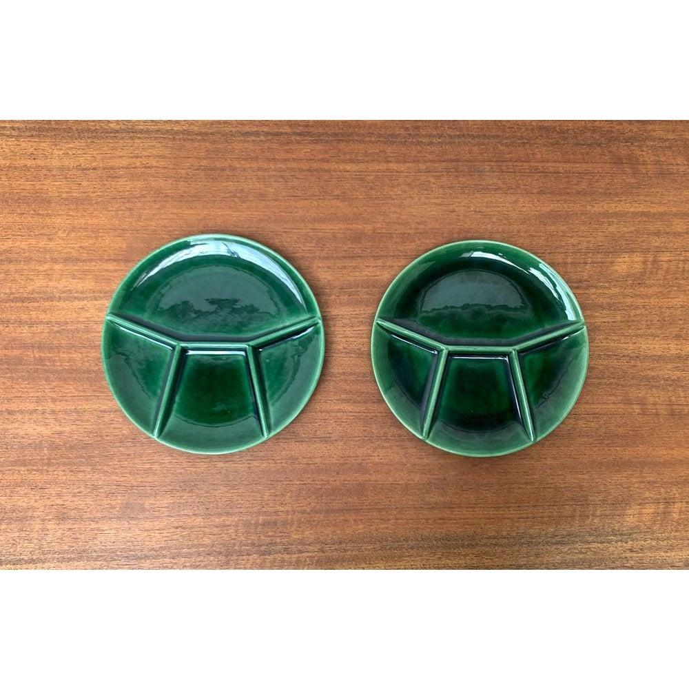 Juego de 2 platos o cuencos de cerámica de mediados de siglo de Steuler, Alemania Occidental, años 60 en venta 1