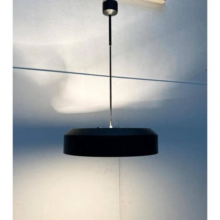 20ième siècle Ensemble de 2 plafonniers tchèques minimalistes du milieu du siècle dernier par Josef, années 1960 en vente