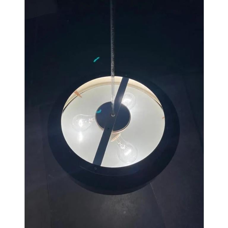 Métal Ensemble de 2 plafonniers tchèques minimalistes du milieu du siècle dernier par Josef, années 1960 en vente
