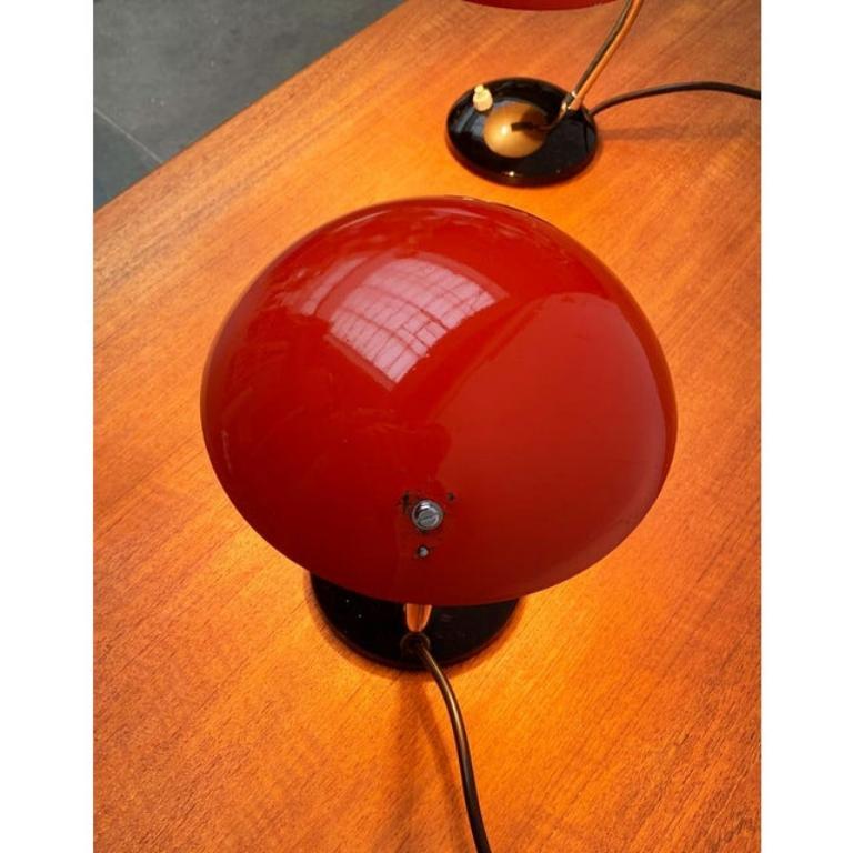 Conjunto de 2 lámparas de mesa minimalistas checas de mediados de siglo de Josef Hurka en venta 4