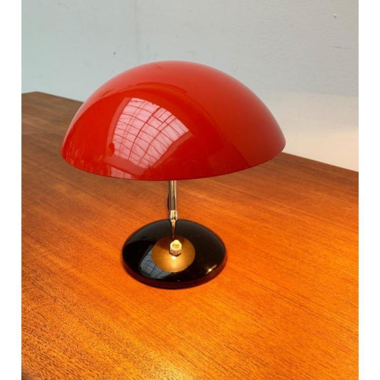 Conjunto de 2 lámparas de mesa minimalistas checas de mediados de siglo de Josef Hurka siglo XX en venta
