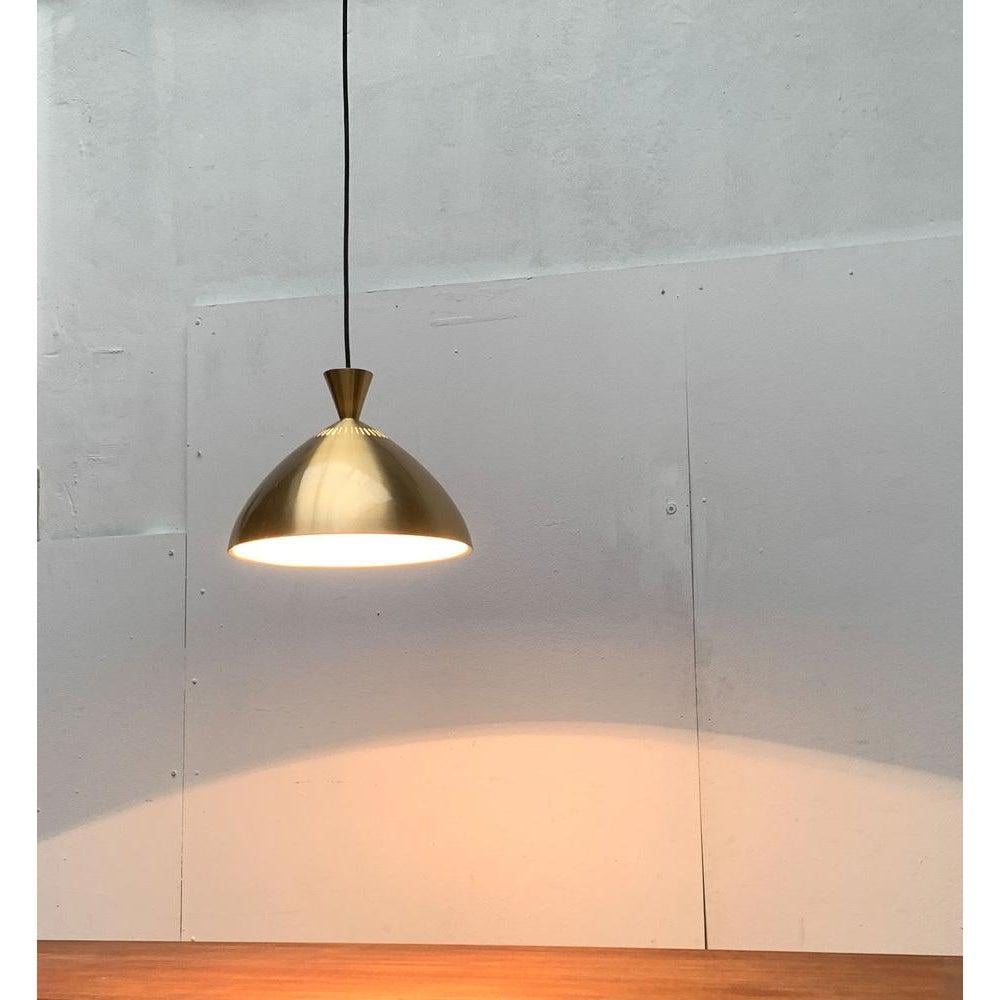 Set di 2 lampade a sospensione Diabolo danesi di metà secolo di Lyfa, anni '60 in vendita 3