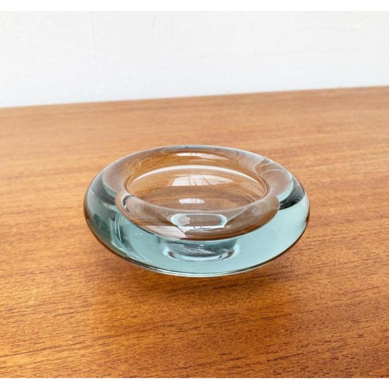 Set of 2 Mid-Century Danish Glass Bowls by Per Lütken for Holmegaard, 1960s For Sale 7
