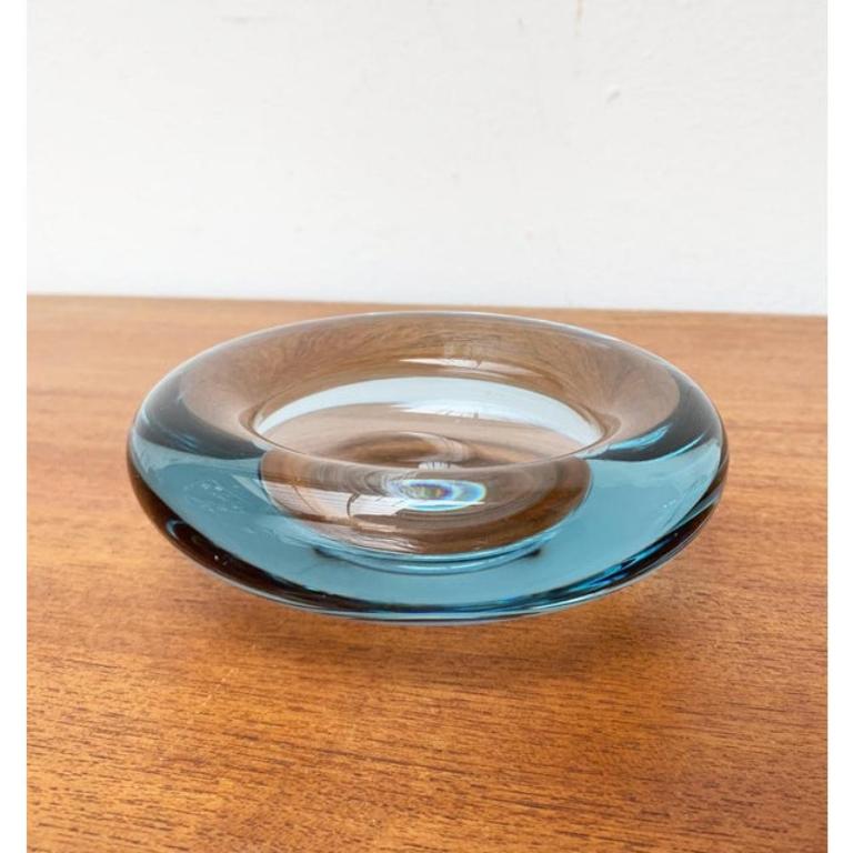 Set of 2 Mid-Century Danish Glass Bowls by Per Lütken for Holmegaard, 1960s For Sale 1