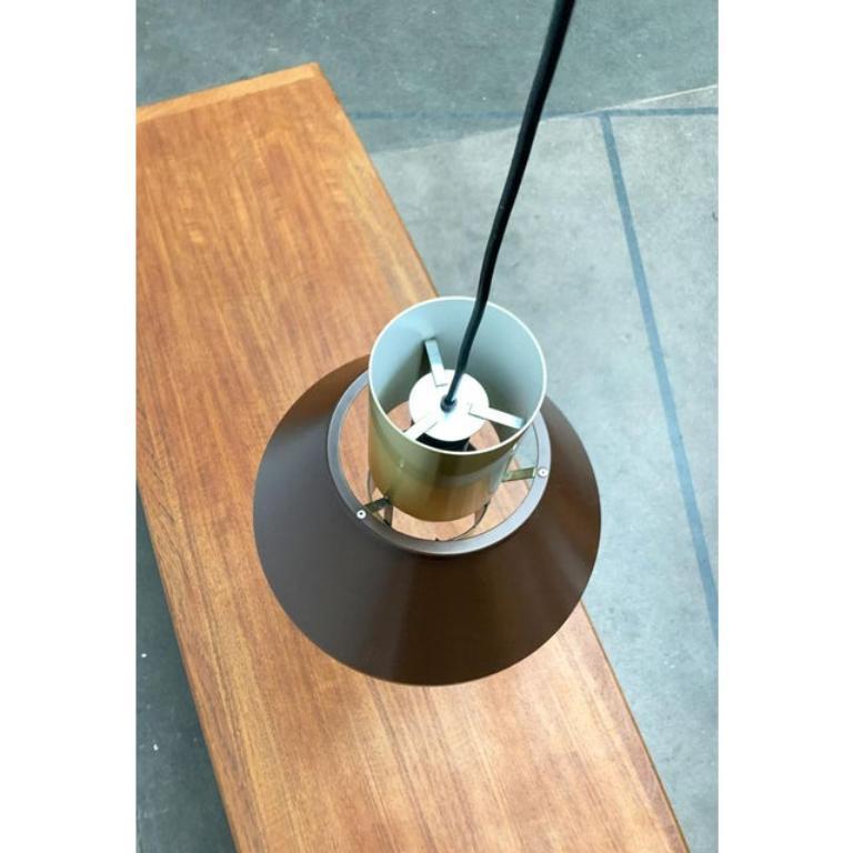 Set di 2 lampade a sospensione danese di metà secolo di Jo Hammerborg, anni '60 in vendita 3