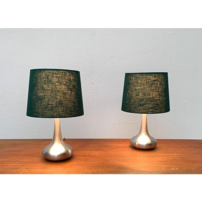 Set of 2 Mid-Century Danish Orient Table Lamp by Jo Hammerborg, 1960s For Sale 7