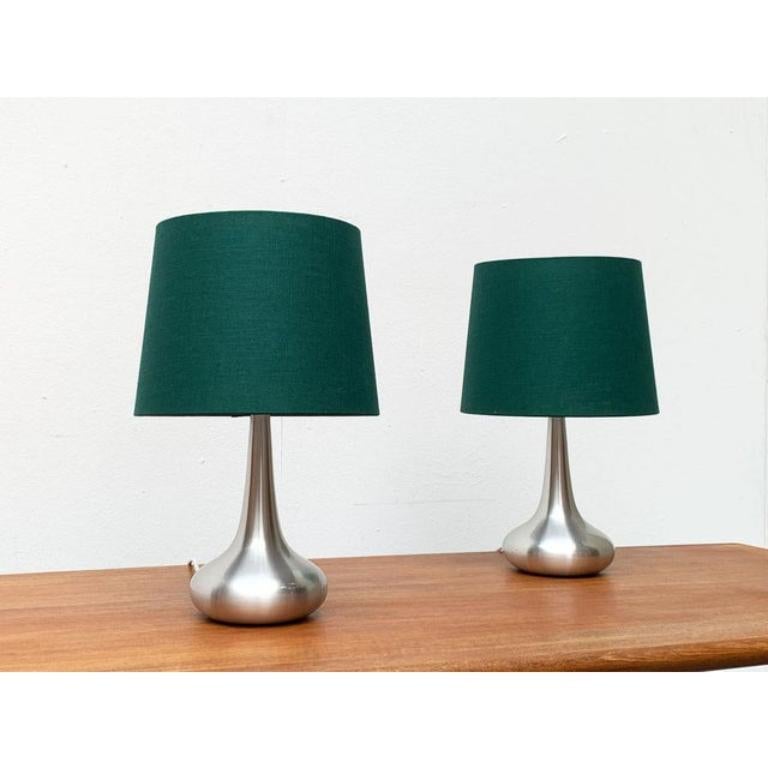 Set of 2 Mid-Century Danish Orient Table Lamp by Jo Hammerborg, 1960s In Good Condition For Sale In Hamburg, DE