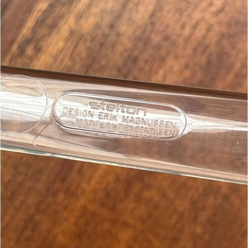 Set di 2 servitori da insalata danesi di metà secolo di Erik Magnussen per Stelton in vendita 9