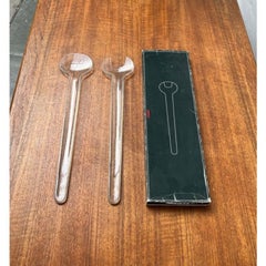 Juego de 2 Ensaladeras danesas de mediados de siglo de Erik Magnussen para Stelton