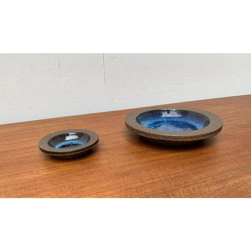 Set of 2 Mid-Century Danish Studio Pottery Bowls from Michael Andersen, 1960s In Excellent Condition For Sale In Hamburg, DE