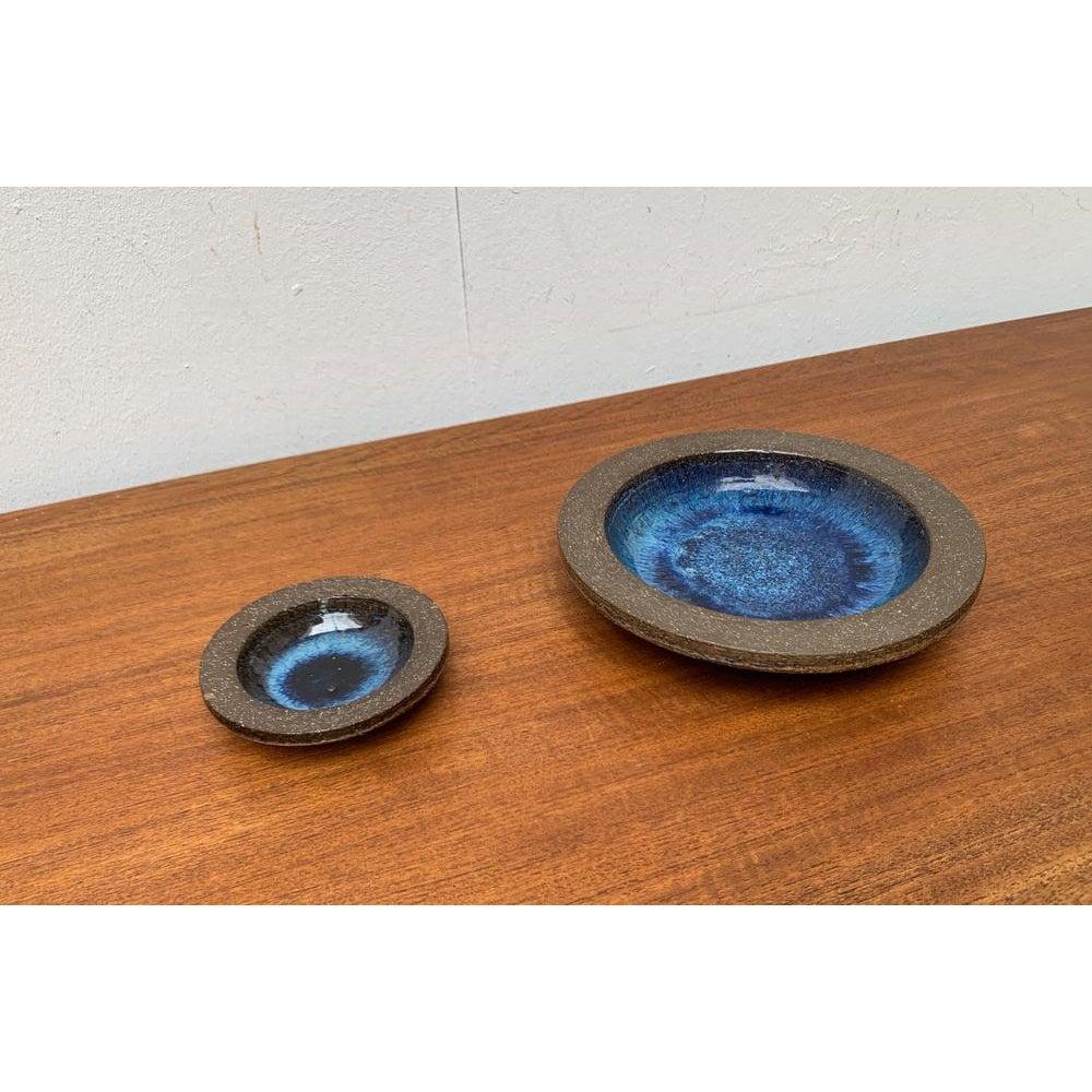 Set of 2 Mid-Century Danish Studio Pottery Bowls from Michael Andersen, 1960s For Sale 1