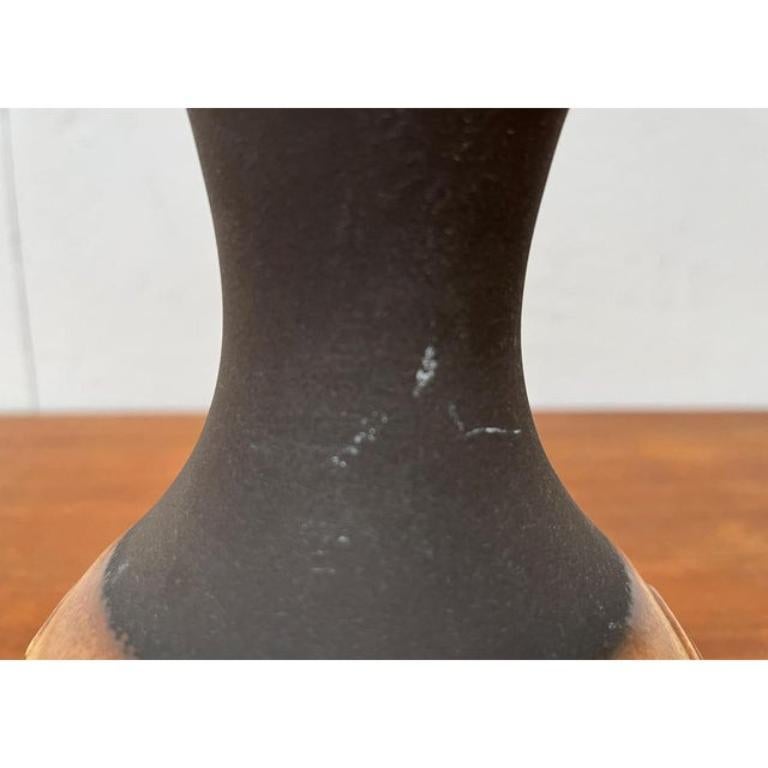 Set di 2 vasi in Studio Pottery danese di metà secolo di Frank Keramik, anni '60 in vendita 5
