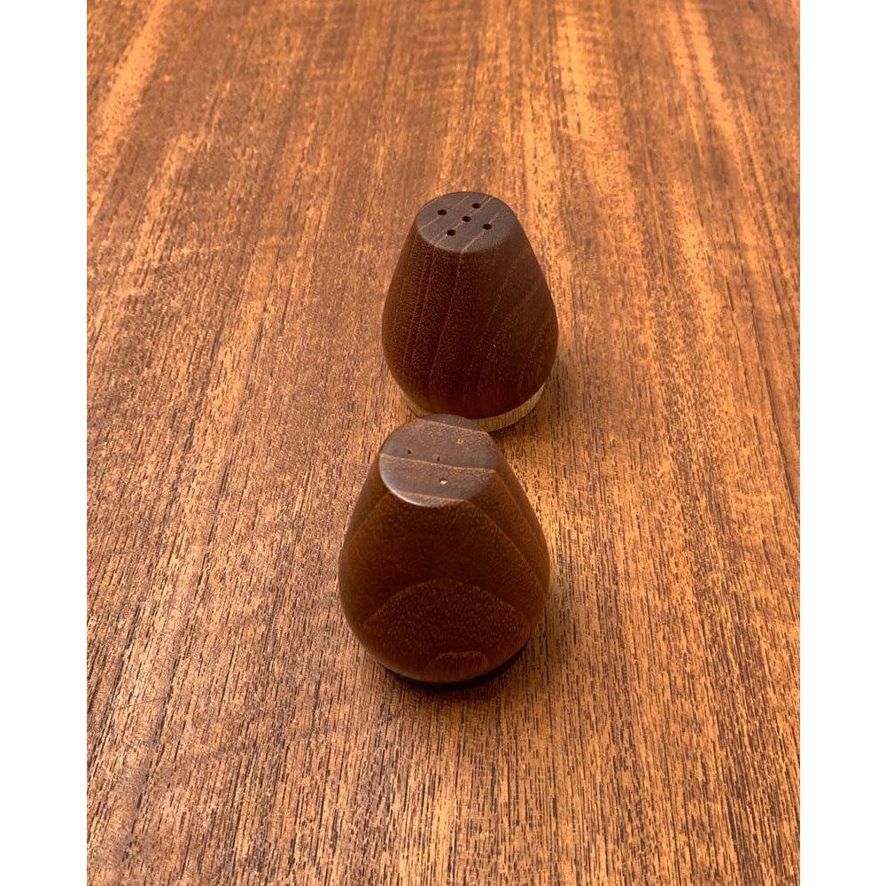 Mid-Century Modern Set of 2 Mid-Century Danish Teak Pepper and Salt Shaker, 1960s For Sale
