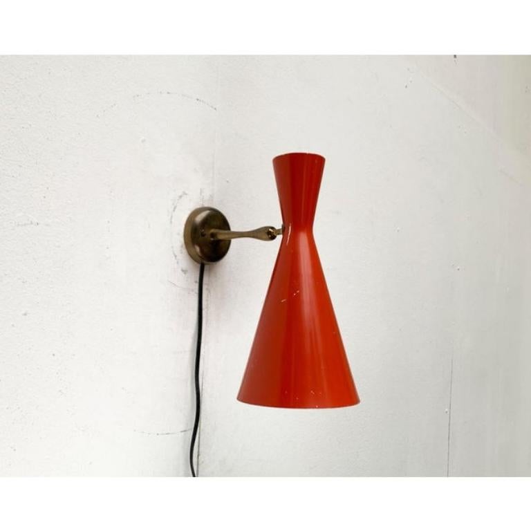 Juego de 2 lámparas de pared Diábolo de mediados de siglo, años 60 en venta 4