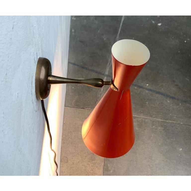 Juego de 2 lámparas de pared Diábolo de mediados de siglo, años 60 en venta 6