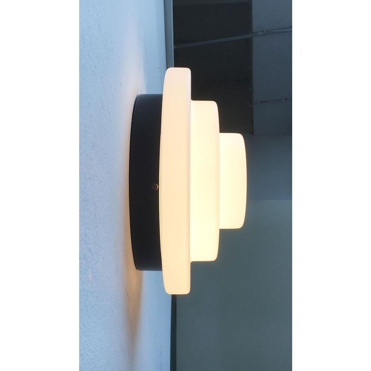 XX secolo Set di 2 lampade da soffitto o da parete olandesi di metà secolo di RAAK, anni '60 in vendita