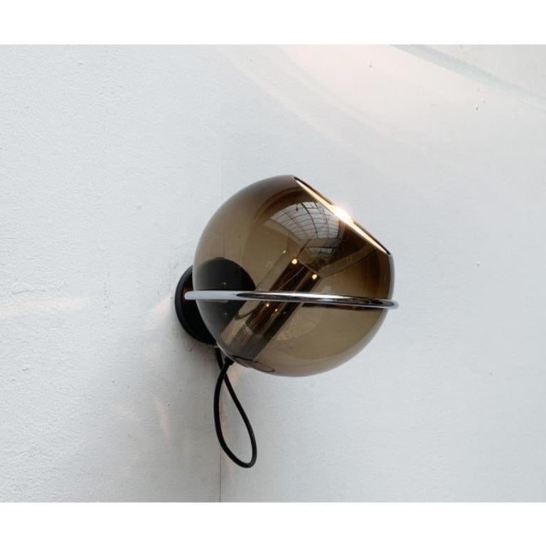 Set of 2 Mid-Century Dutch Space Age Wall Lamps by Frank Ligtelijn, 1960s For Sale 4