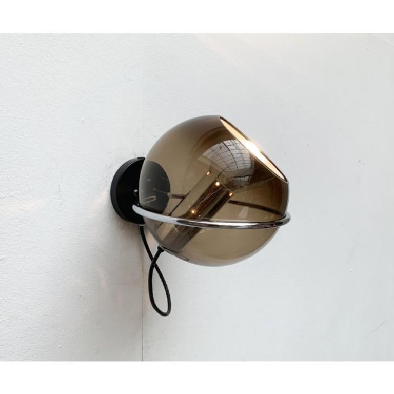 Set of 2 Mid-Century Dutch Space Age Wall Lamps by Frank Ligtelijn, 1960s In Good Condition For Sale In Hamburg, DE