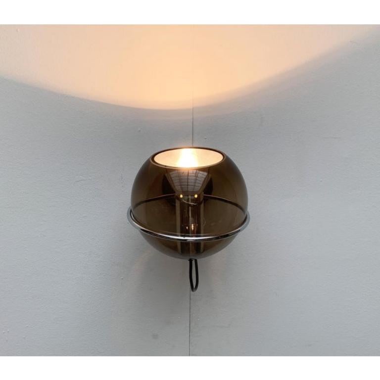 Set of 2 Mid-Century Dutch Space Age Wall Lamps by Frank Ligtelijn, 1960s For Sale 3