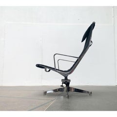 Set of 2 Mid-Century EA 124 Aluminium Armchairs by Charles & Ray Eames, 1960s