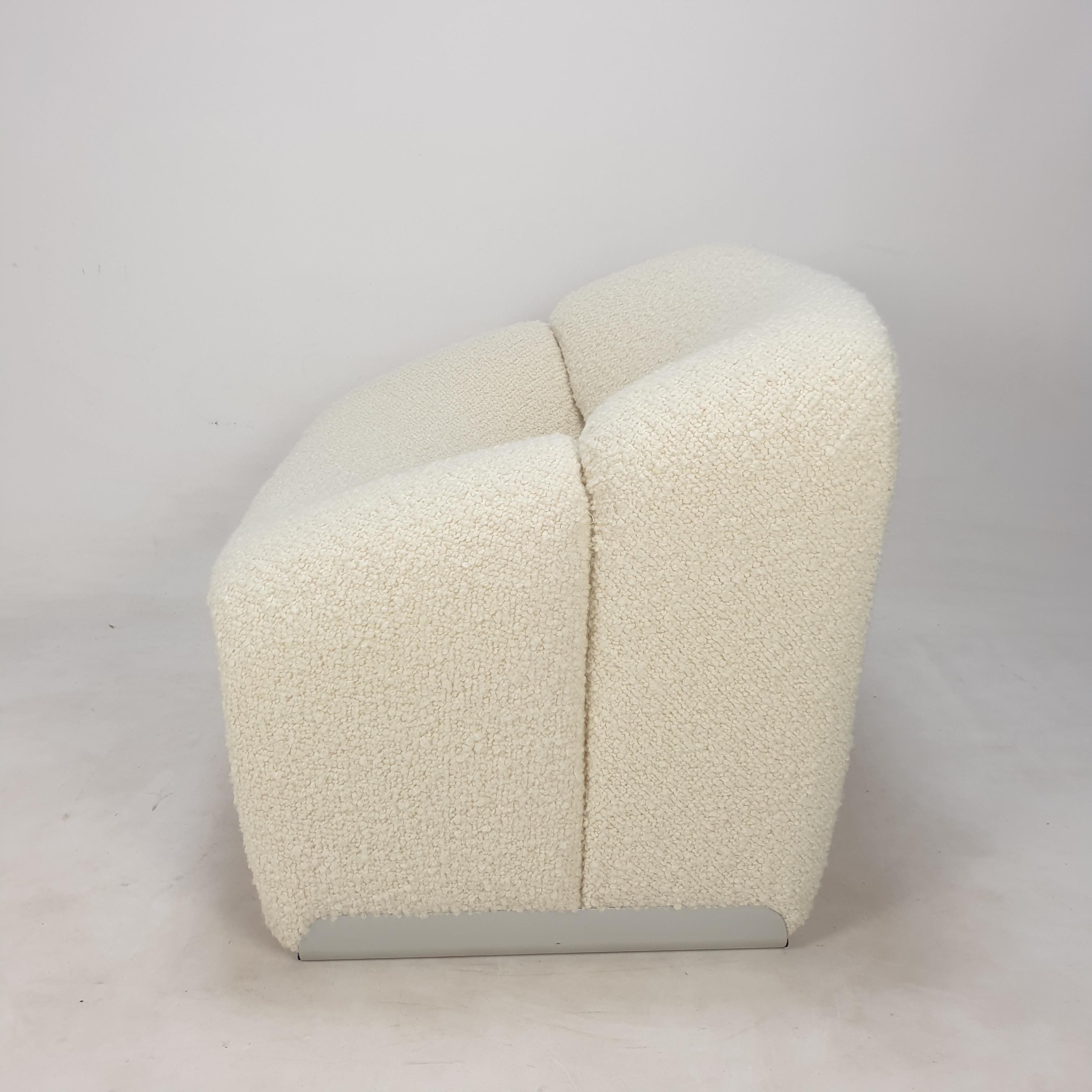 Set of 2 Mid-Century F598 Groovy Chairs by Pierre Paulin for Artifort, 1980s 6
