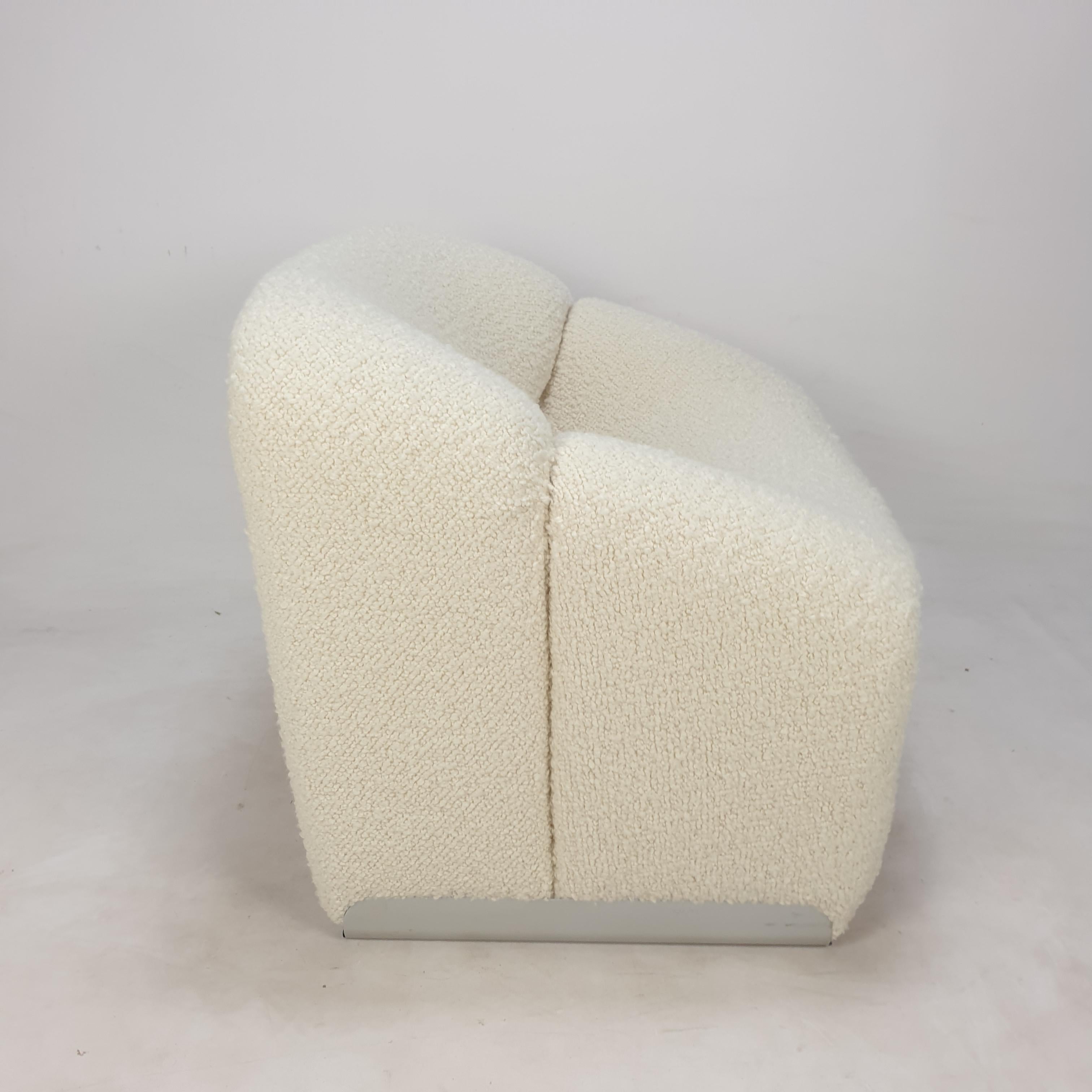 Set of 2 Mid-Century F598 Groovy Chairs by Pierre Paulin for Artifort, 1980s 7