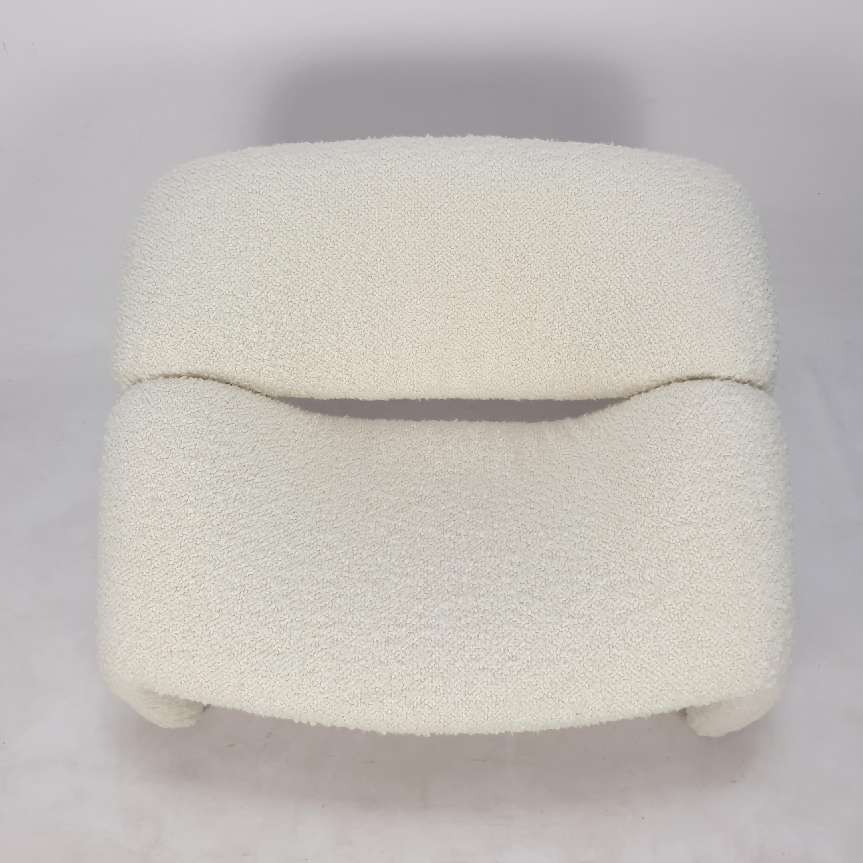 Set of 2 Mid-Century F598 Groovy Chairs by Pierre Paulin for Artifort, 1980s 9