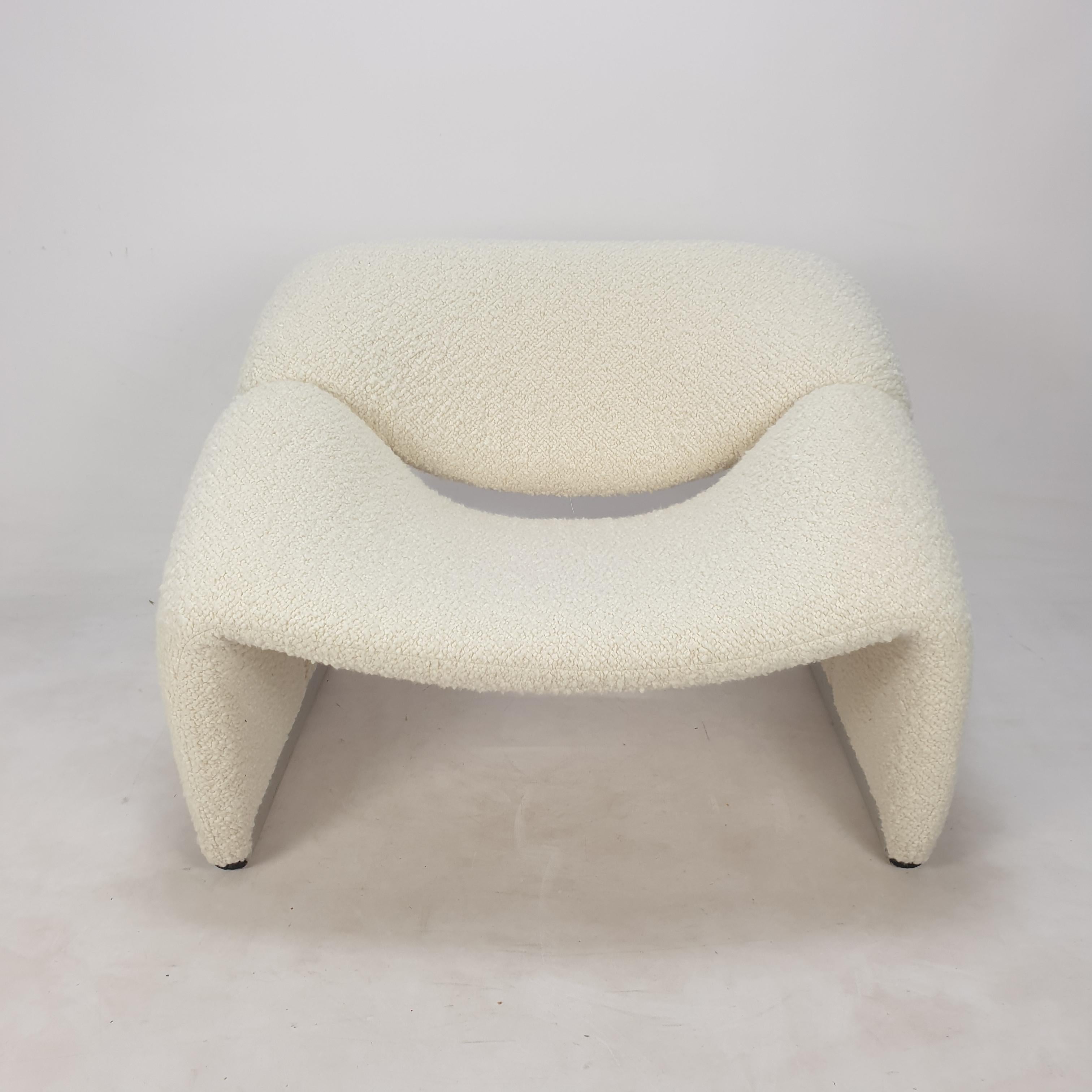 Dutch Set of 2 Mid-Century F598 Groovy Chairs by Pierre Paulin for Artifort, 1980s