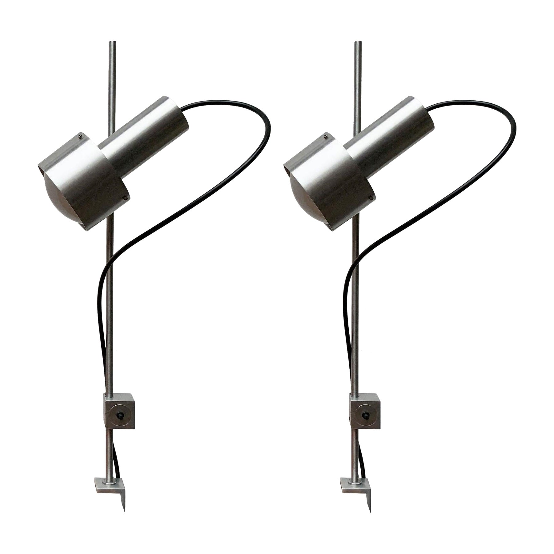 Set of 2 Mid-Century FA2 Table Lamp by Peter Nelson, 1960s.