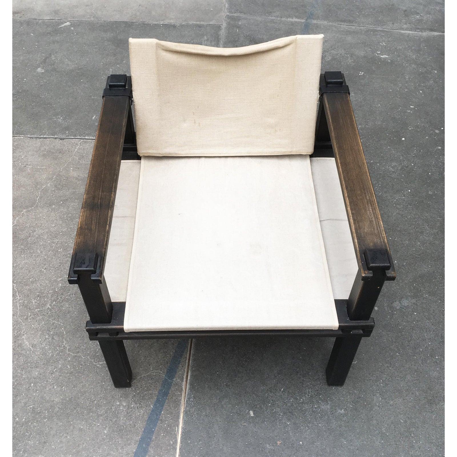 Set of 2 Mid-Century Farmer Series Chair & Table Set by Gerd Lange, 1960s im Angebot 1