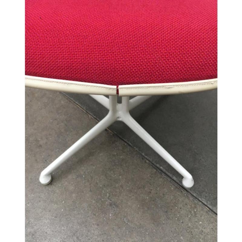 Metallo Set di 2 sedie laterali in fibra di vetro di metà secolo con base La Fonda, anni '60 in vendita