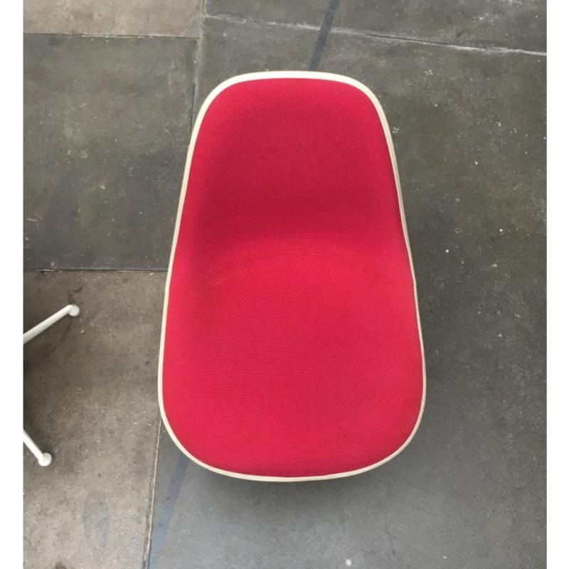 Set di 2 sedie laterali in fibra di vetro di metà secolo con base La Fonda, anni '60 in vendita 2