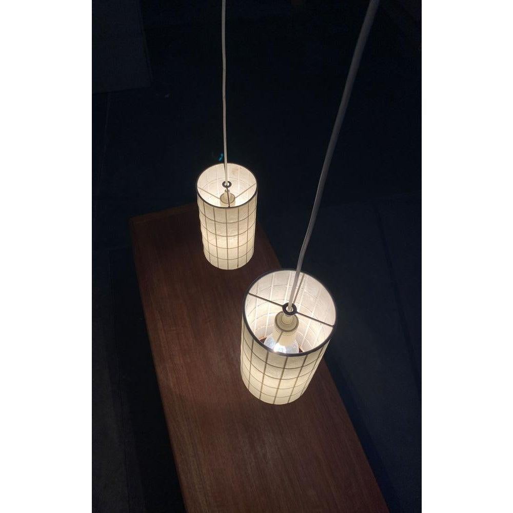 Set di 2 lampade a sospensione Cocoon di Friedel Wauer, anni '60, Germania, metà del secolo scorso in vendita 3