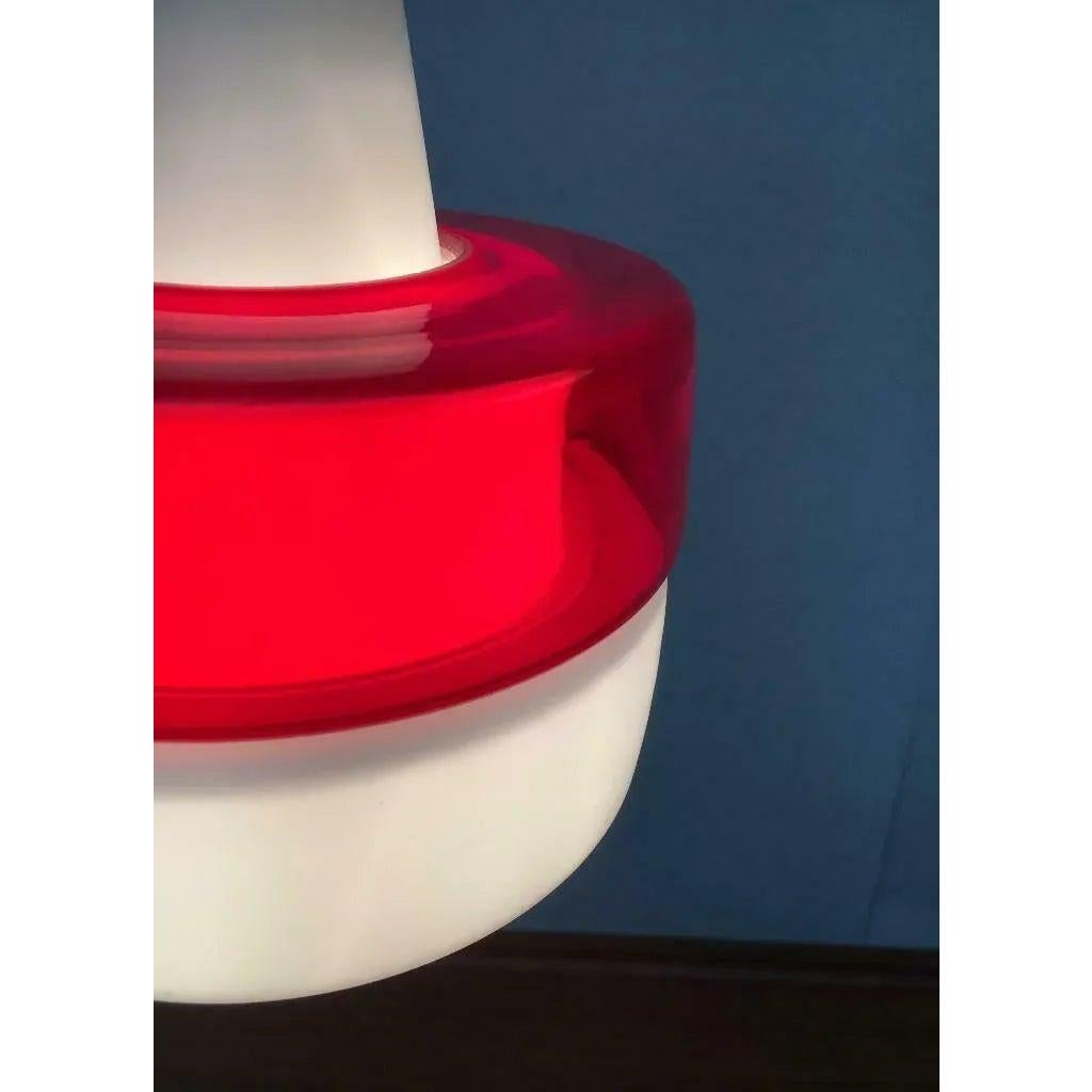 Set di 2 lampade a sospensione in vetro tedesco di metà secolo di Peill & Putzler, anni '70 in vendita 3
