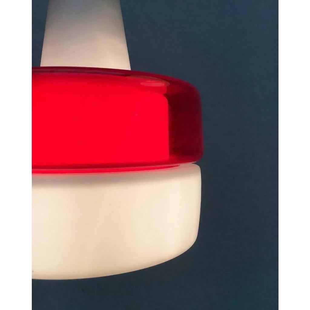 Set di 2 lampade a sospensione in vetro tedesco di metà secolo di Peill & Putzler, anni '70 in vendita 5