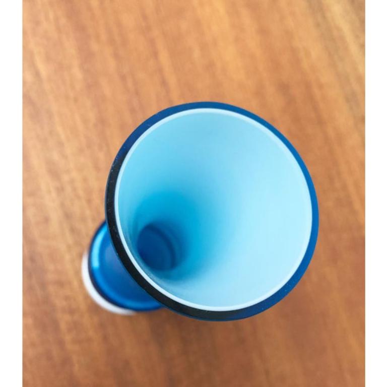 Vaso in vetro tedesco di metà secolo di Karl Friedrich Glass, anni '60, set di 2, in ottime condizioni. Progettato dal 1960 al 1969 prove ufficiali di autenticità come i cataloghi d'epoca,
documenti di designer o altre fonti