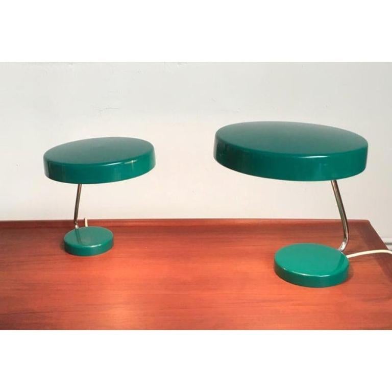 Set of 2 Mid-Century German Minimalist 6658 Table Lamps, 1960s For Sale 2