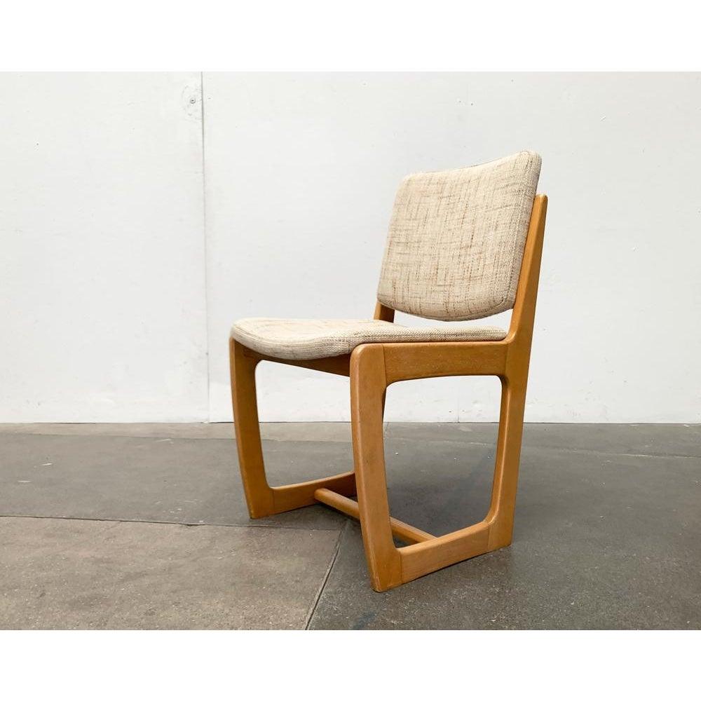 Ensemble de 2 chaises à traîneau allemandes du milieu du siècle, années 1960 en vente 3