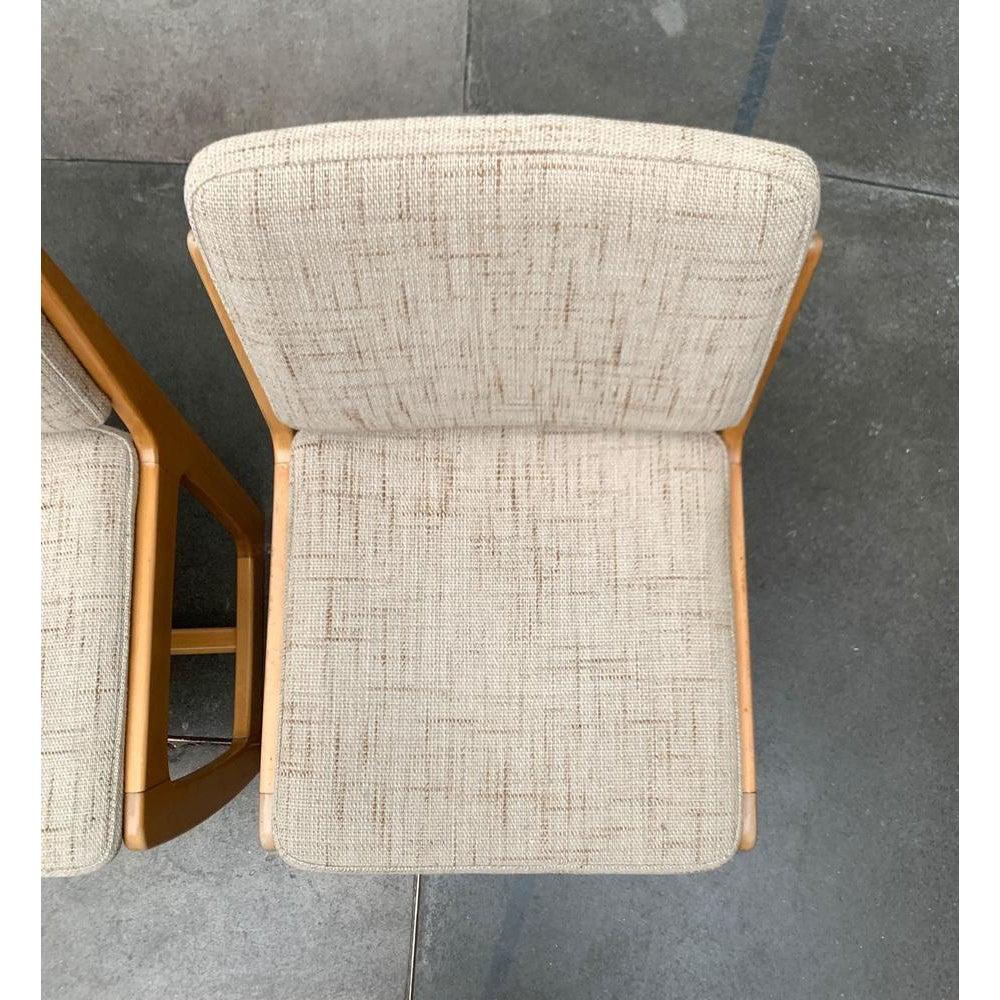 Ensemble de 2 chaises à traîneau allemandes du milieu du siècle, années 1960 en vente 5