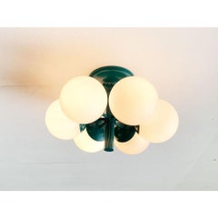 Set di 2 lampade da soffitto della metà del secolo scorso di Kaiser Leuchten, 1960