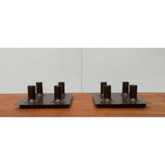 Set of 2 Mid-Century German Space Age Ceiling or Wall Lamps from Cosack