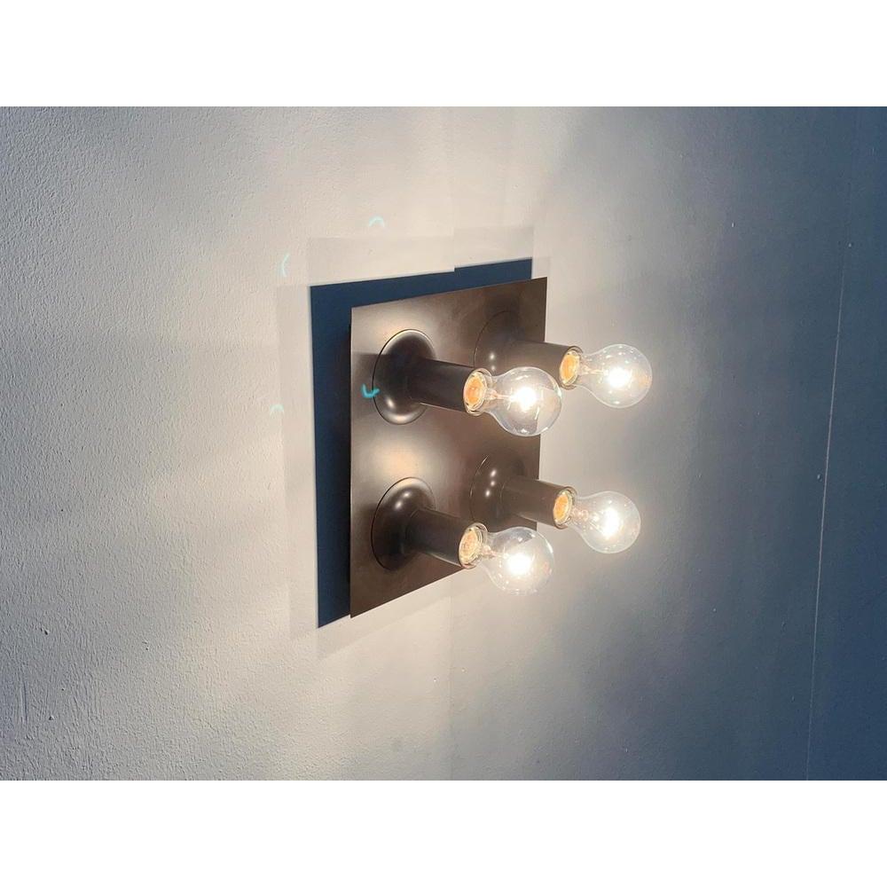 Set di 2 lampade da soffitto o da parete dell'era spaziale tedesca di metà secolo di Cosack In condizioni buone in vendita a Hamburg, DE