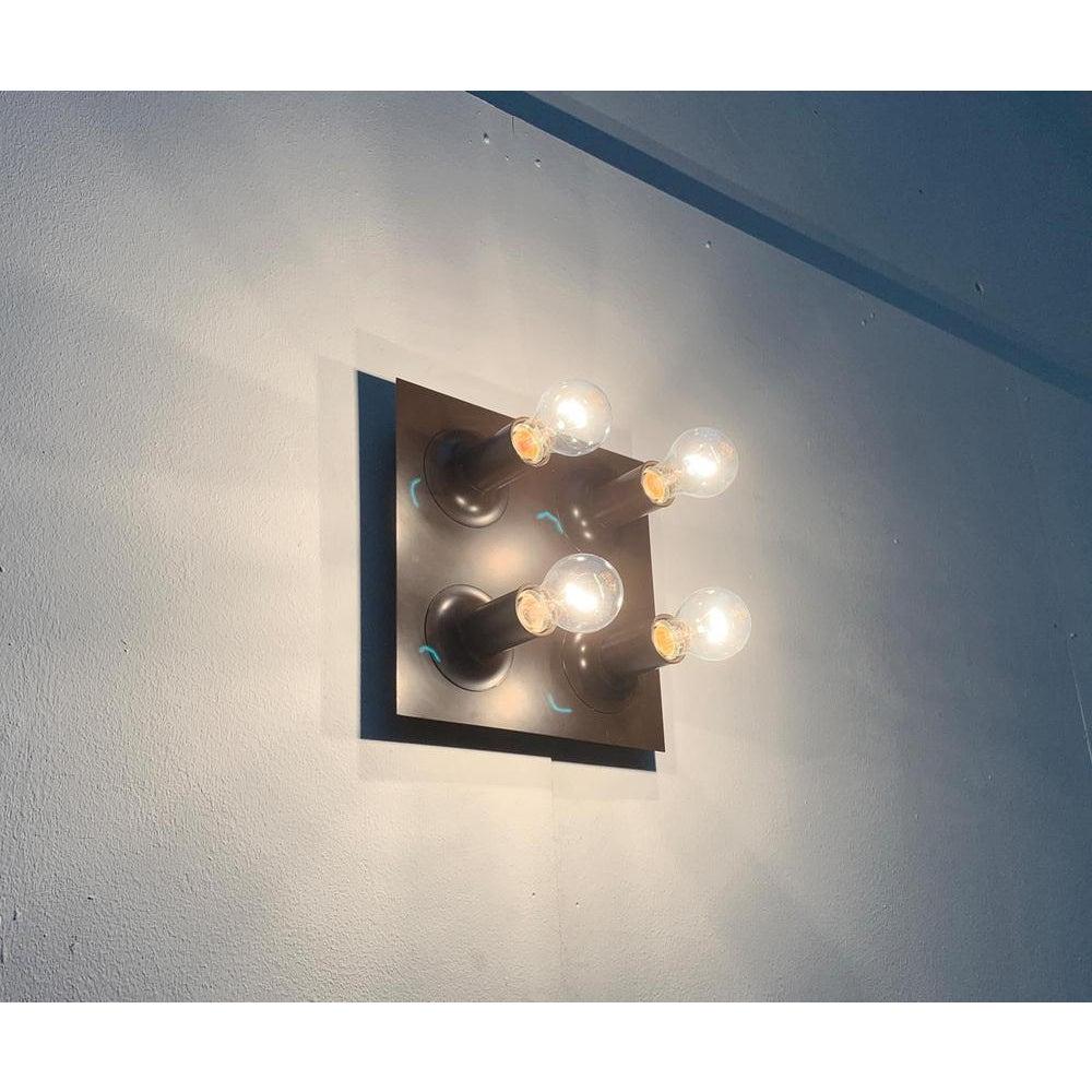 Set di 2 lampade da soffitto o da parete dell'era spaziale tedesca di metà secolo di Cosack in vendita 2