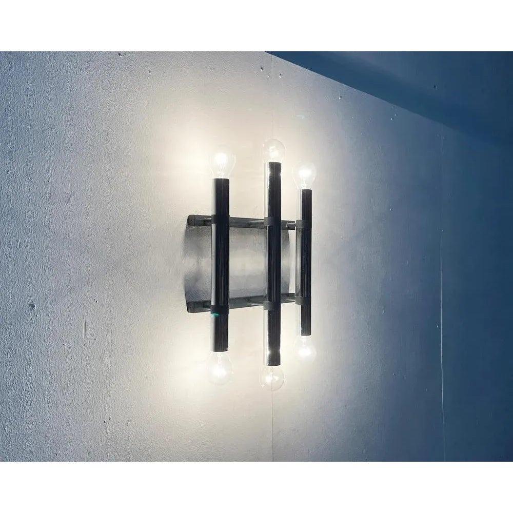 Set di 2 lampade da parete minimaliste tedesche di metà secolo, anni '60 in vendita 5