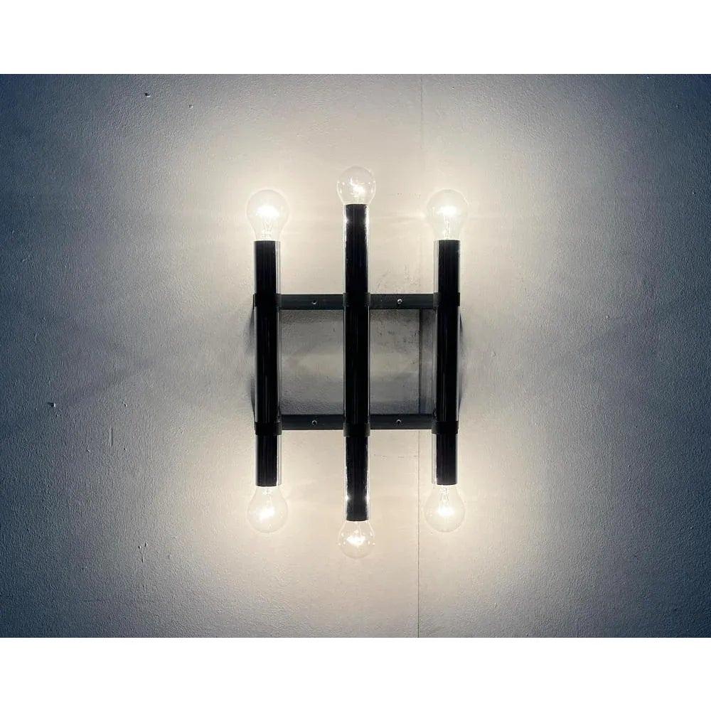 Set di 2 lampade da parete minimaliste tedesche di metà secolo, anni '60 In condizioni ottime in vendita a Hamburg, DE