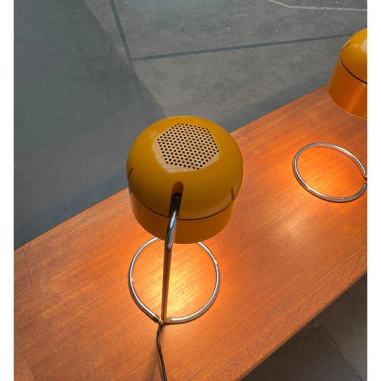 Ensemble de 2 lampes de table du milieu du siècle de l'Allemagne de l'A Space par Arnold Berg, 1970 en vente 2